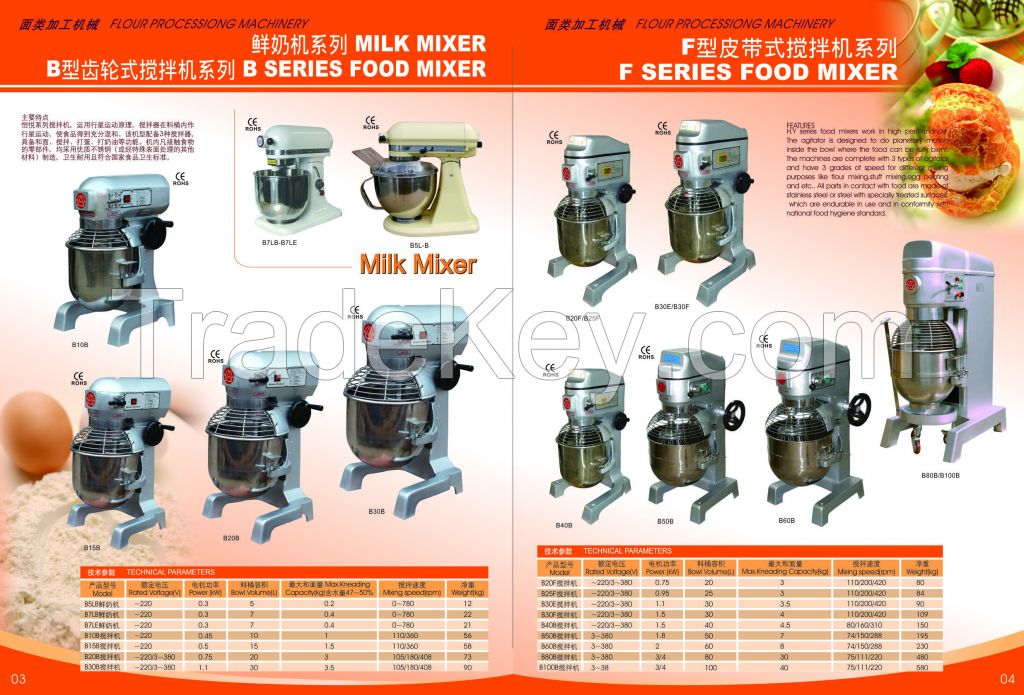 FOOD MIXERS