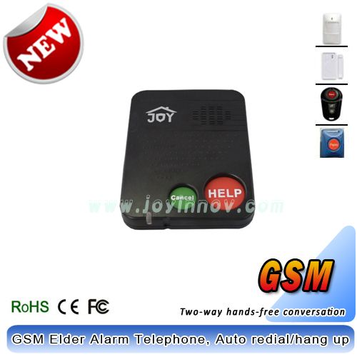 Wireless Elder Alarm Telephone, GSM Emergency caller with two-way hands-free conversation