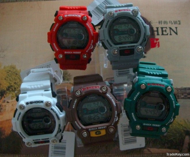 fashion g shock watch sport shock watch stud 7900