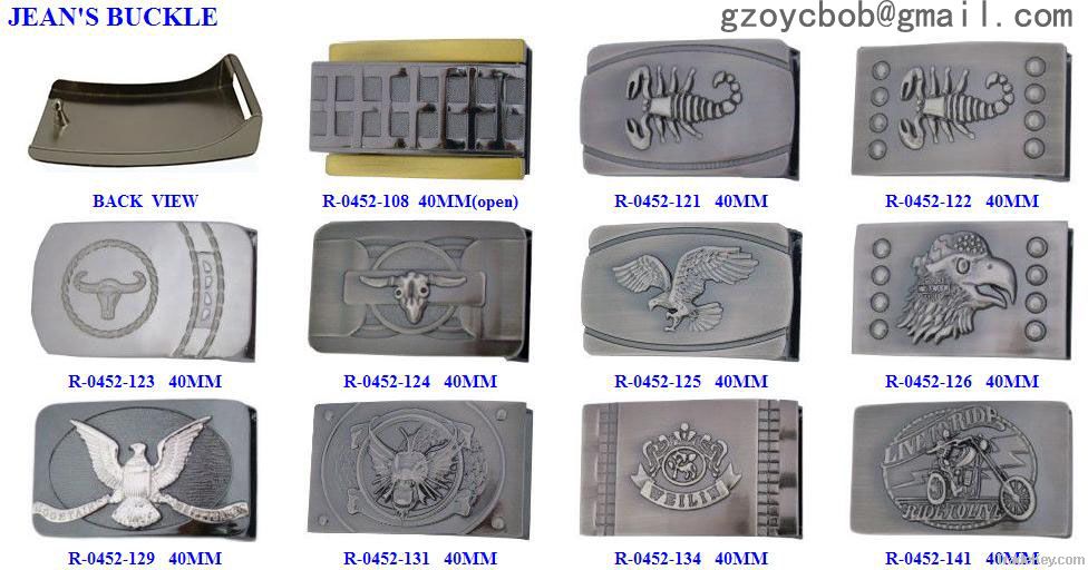 Bag buckles, Shoe buckle, Hook buckle, 2-step buckle