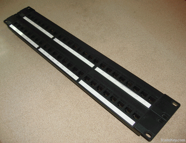 RJ45 cat5e 48 Ports Patch Panel