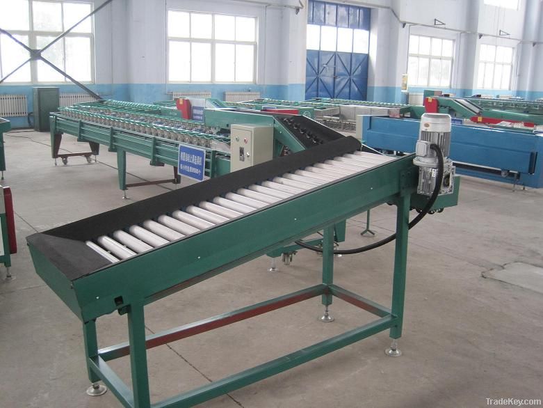 Ellipse automatically conveying fruit grading machine