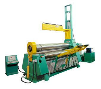 Plate bending rolls