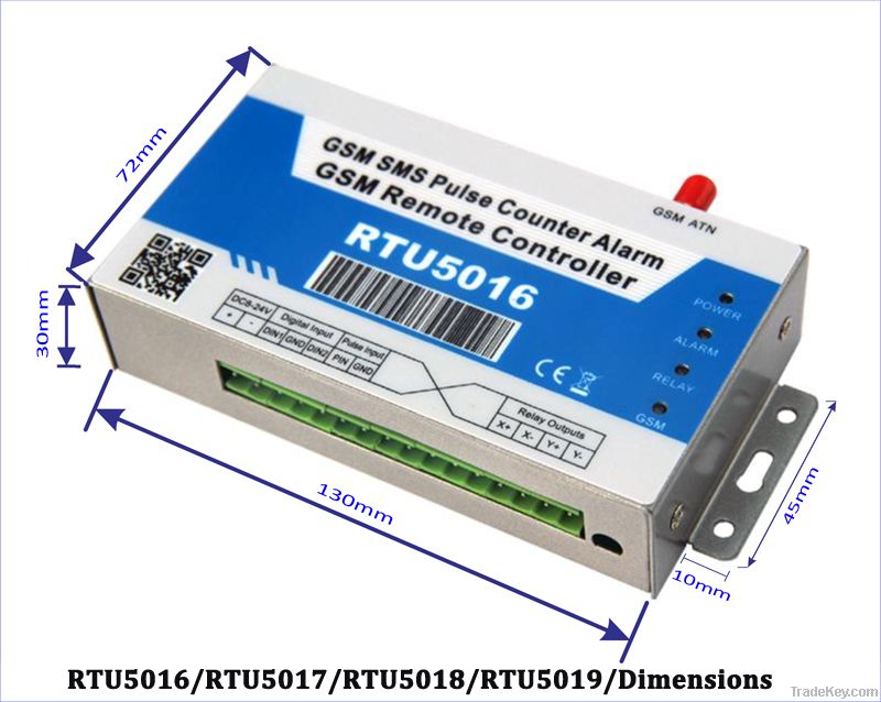 GSM RTU5018 Temperature alarm unit, sms temperature monitoring