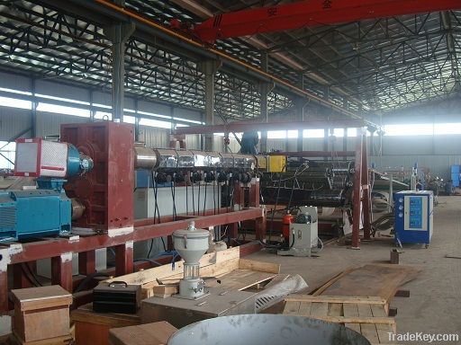 PVC/PE/PET Sheet/Plate Extrusion Line