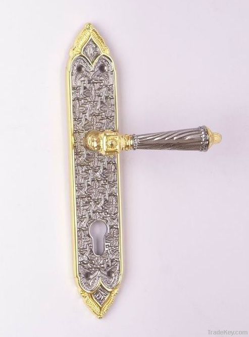 Classical Zinc Alloy Door Handle Plate