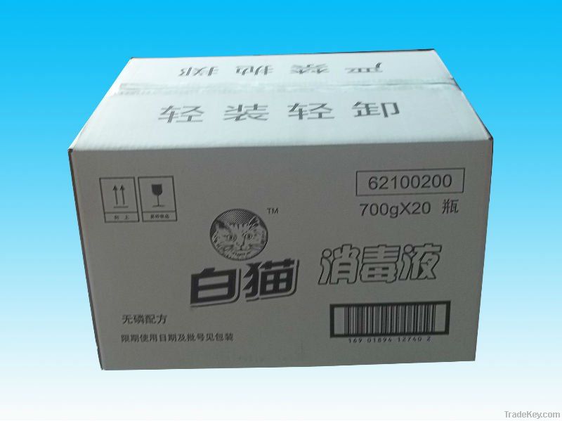 washing powder packaging box