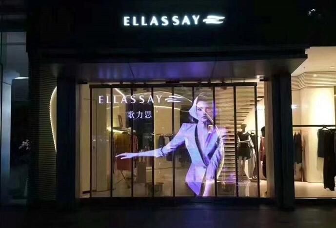 Transparent LED Display For Glass Wall and Glass Windows of Retail Stores and stage background
