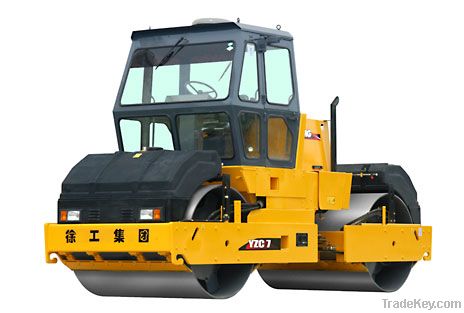 Double Drum Road Roller