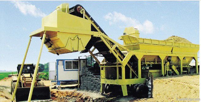 Mobile Stabilized Base Mixing Plant