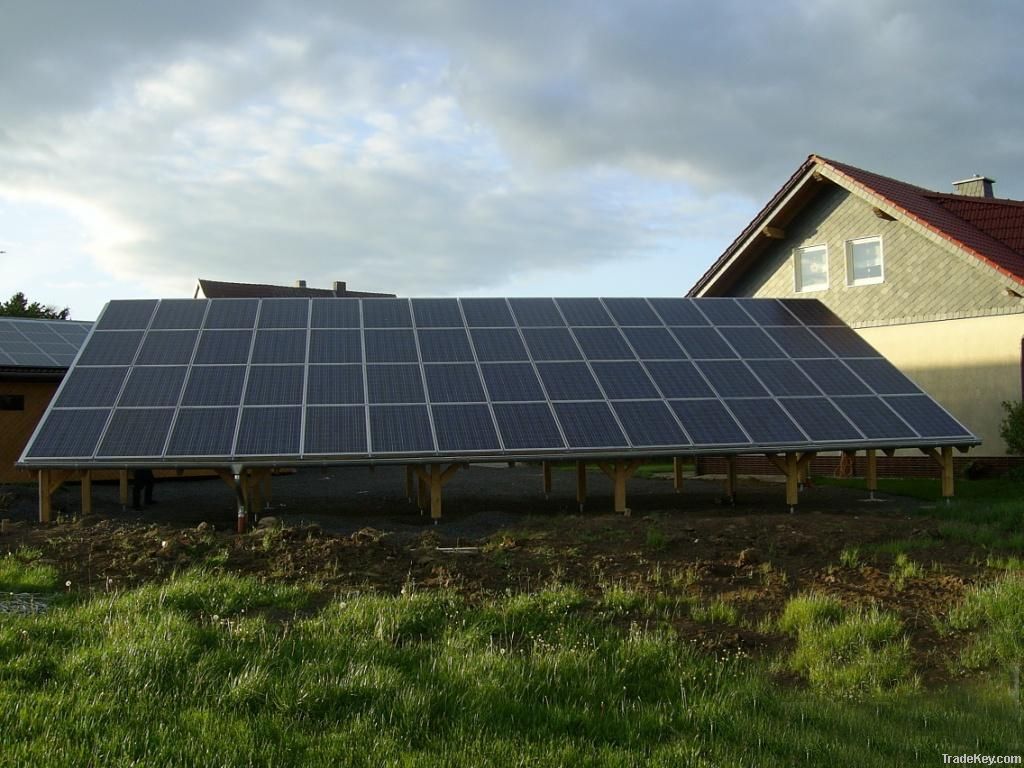 Monocrystalline solar panel