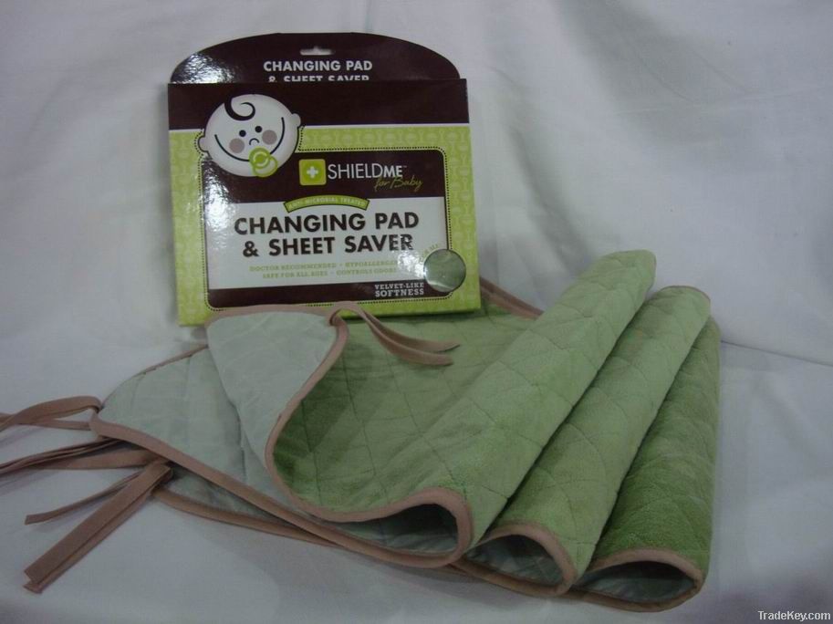 Baby changing pad &amp; sheet saver