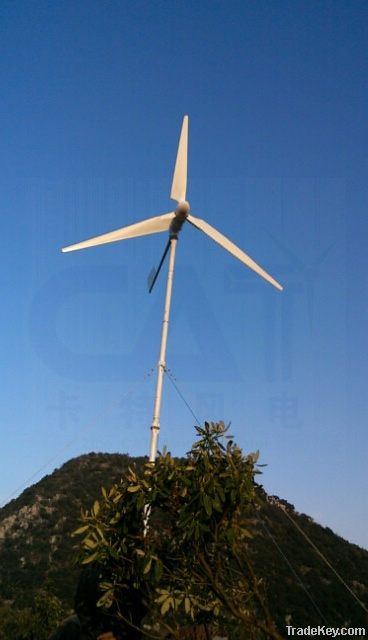 2kW wind generator with By-pass function, High Efficiency, 3 Years