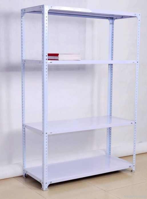 Slotted angle shelving