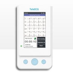 PC ECG PC Based ECG EKG Cardiology Diagnose Instrument TeleECG-12C