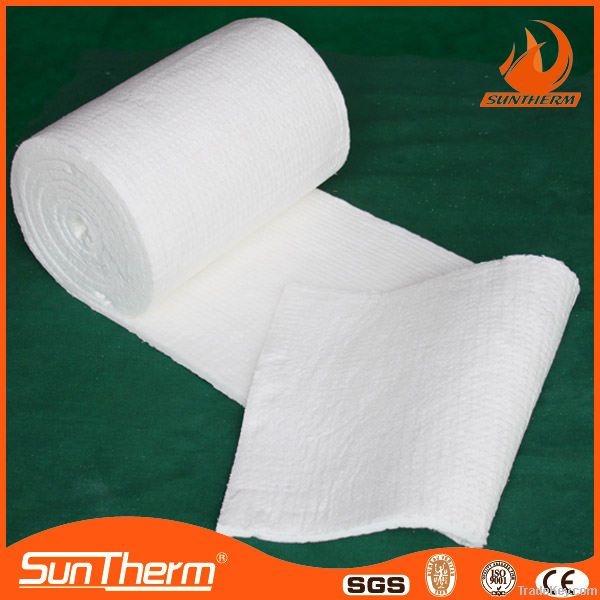 High pure ceramic fiber blanket  for industrial furnace via ISO certif