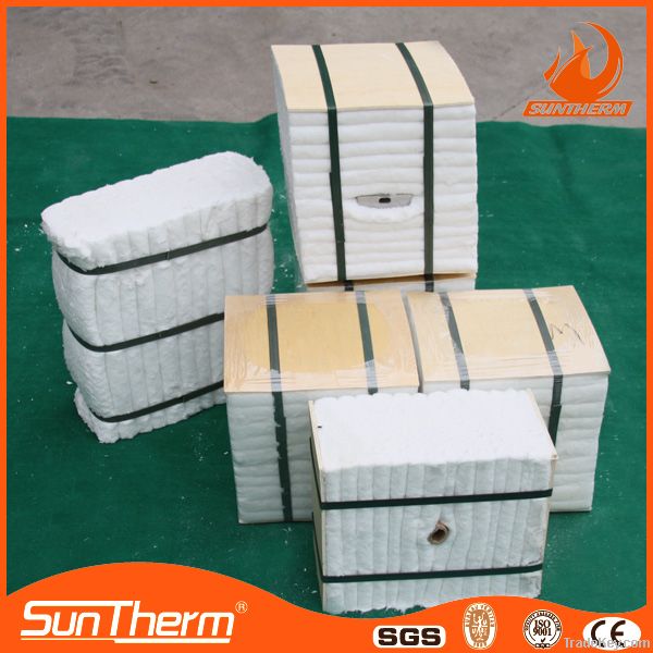 Ceramic fiber moudle for furnace with anchor