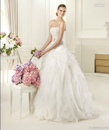 Strapless Wedding Gown