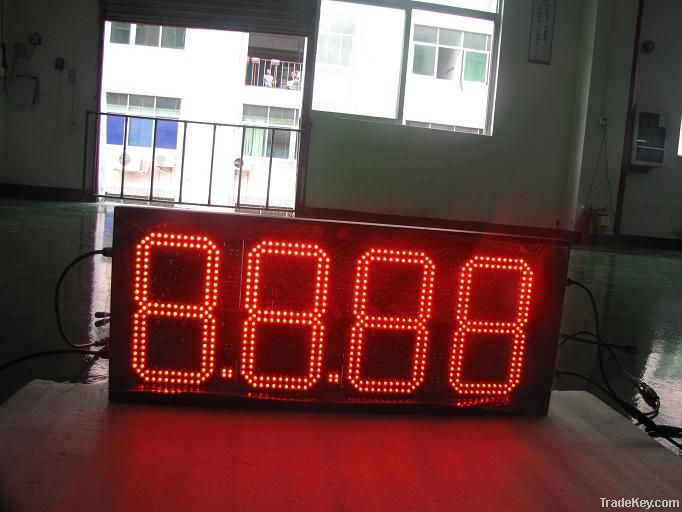 10&#039;&#039;8.8.88 led gas price sign