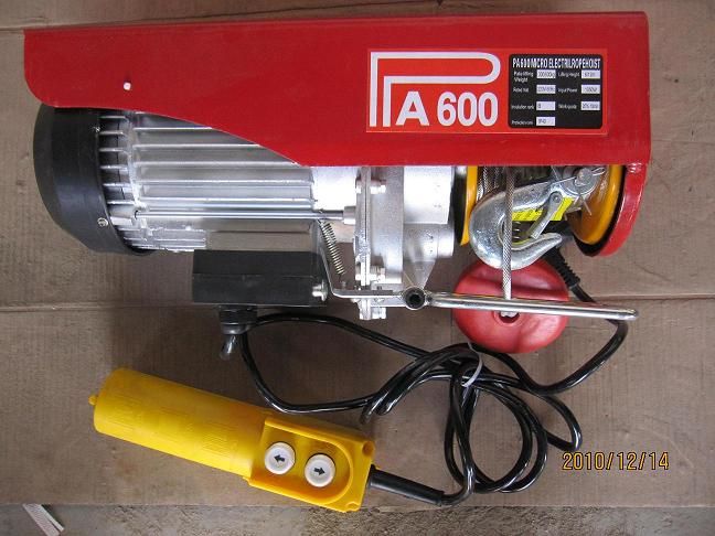 PA mini wire rope electric hoist