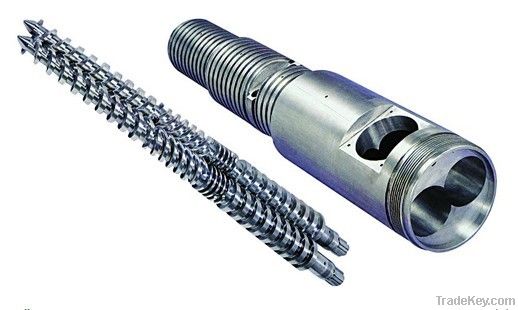 conical twin screw and barrel