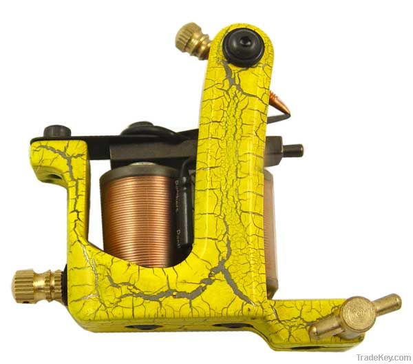 colorful tattoo machine