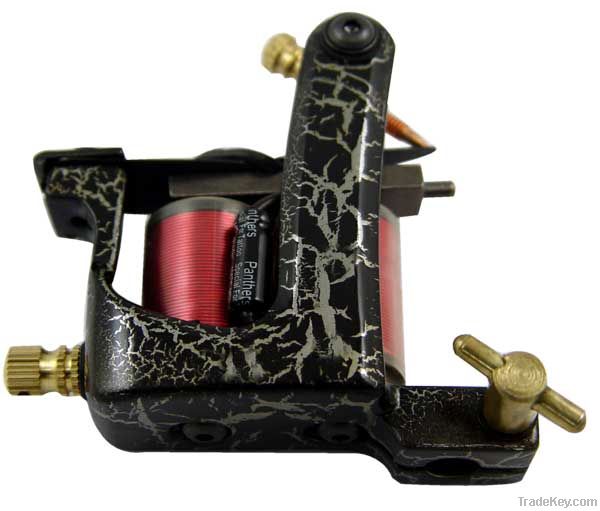 colorful tattoo machine