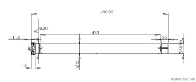 DC  35mm Tubular Motor CH40-2410