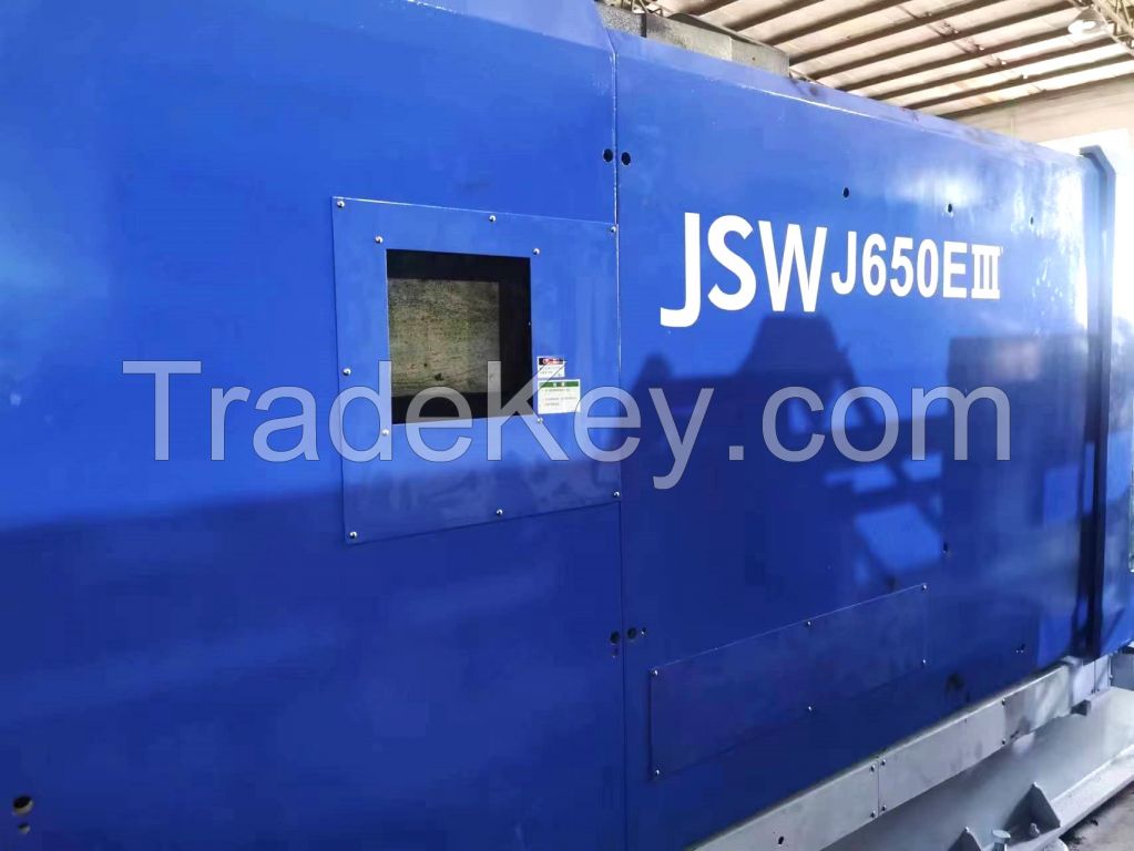 Japan JSWJ650EIII used Injection Molding Machine