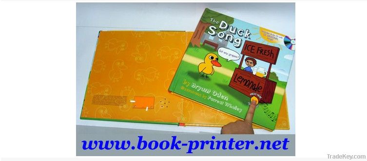 The Duck Song sound book printing