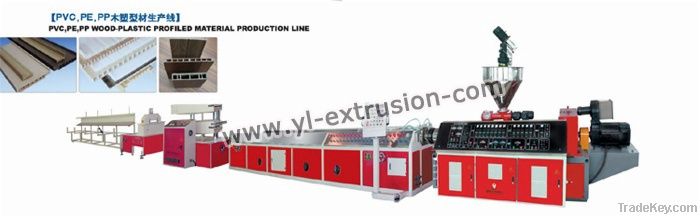 WPC profile production line