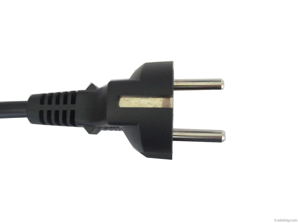 Europe Power Supply Two-Pin/Three-Pin Cords Set