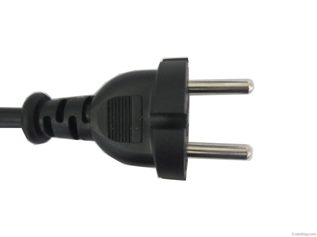 Europe VDE Non-Grounding Power Cord