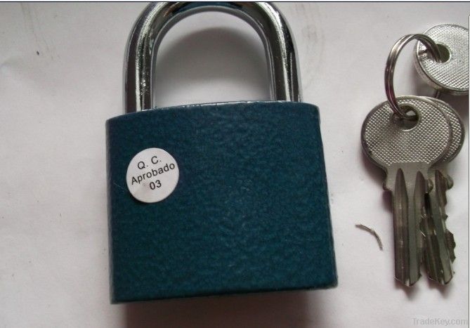 38mm iron grey padlock