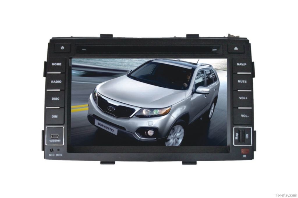 Car GPS DVD Player for Kia Sorento With Bluetooth