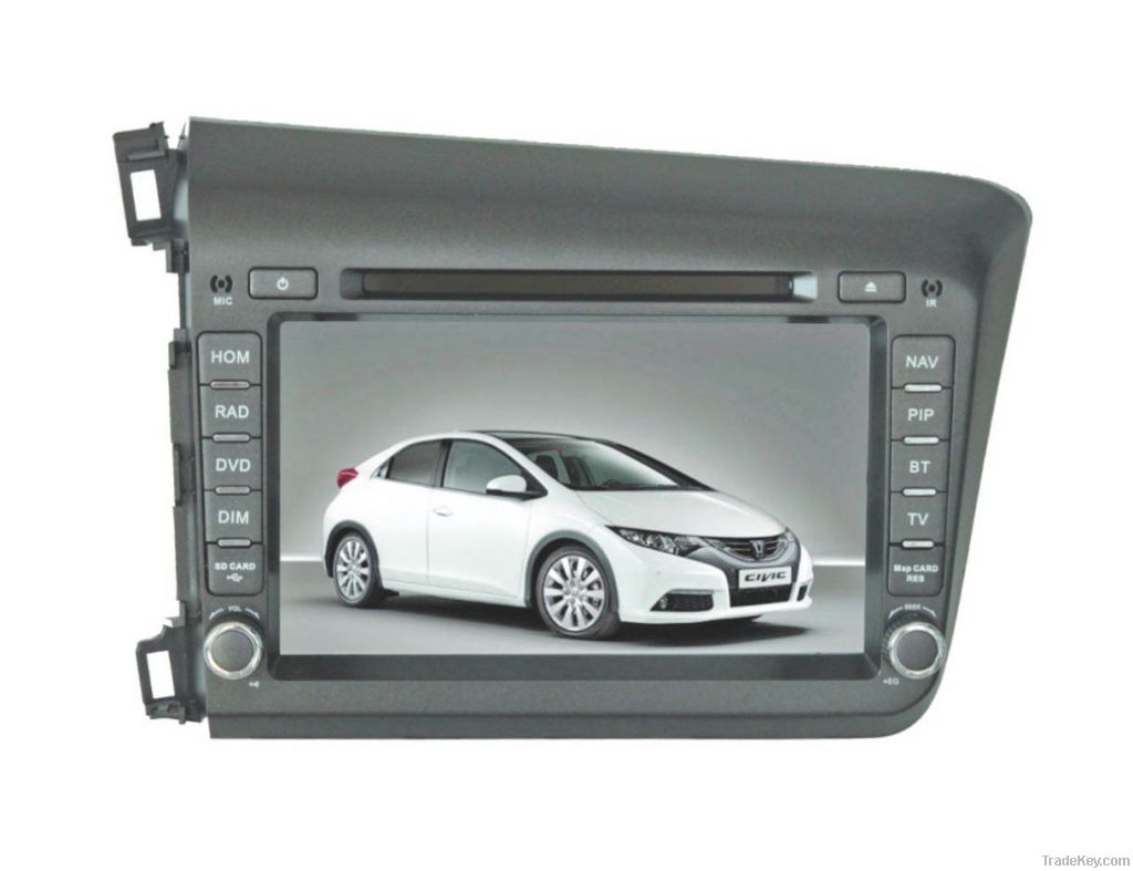 Car GPS DVD Player for Honda Civic 2012 with Bluetooth + Canbus