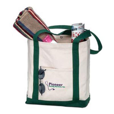 promotional custom imprinted canvas bags