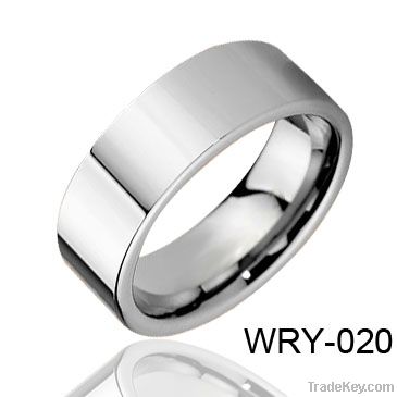 Flat Tungsten Rings Brand New