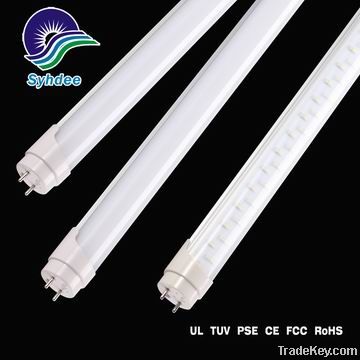 9W LED Tube with 900lm Luminous Flux, 75Ra Color Rendering Index, 0.8