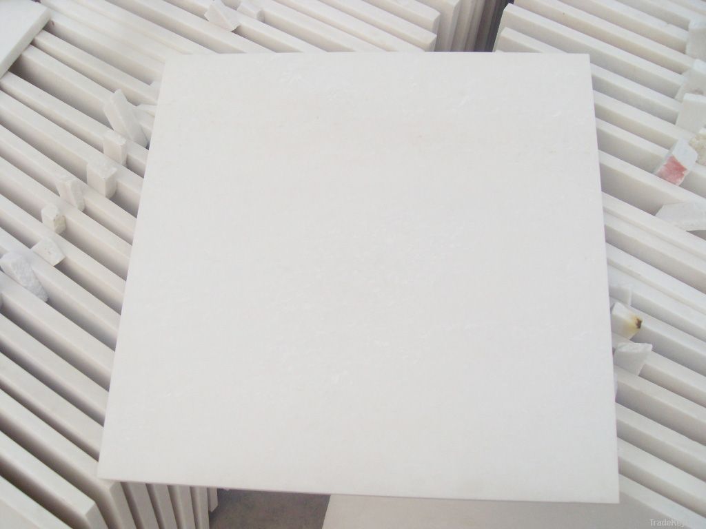 white marble tile slab