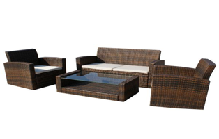 Poly rattan furniture