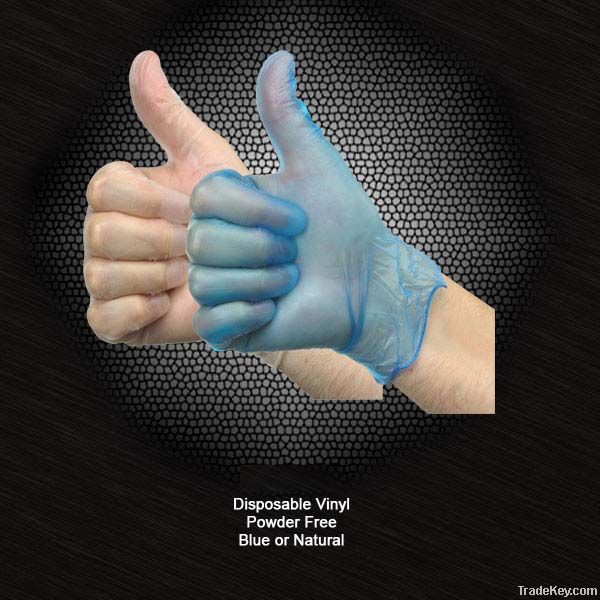 Disposable latex, nitrile, vinyl, pvc glove