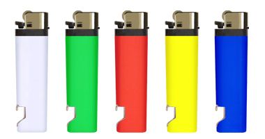 disposable flint lighter with LED