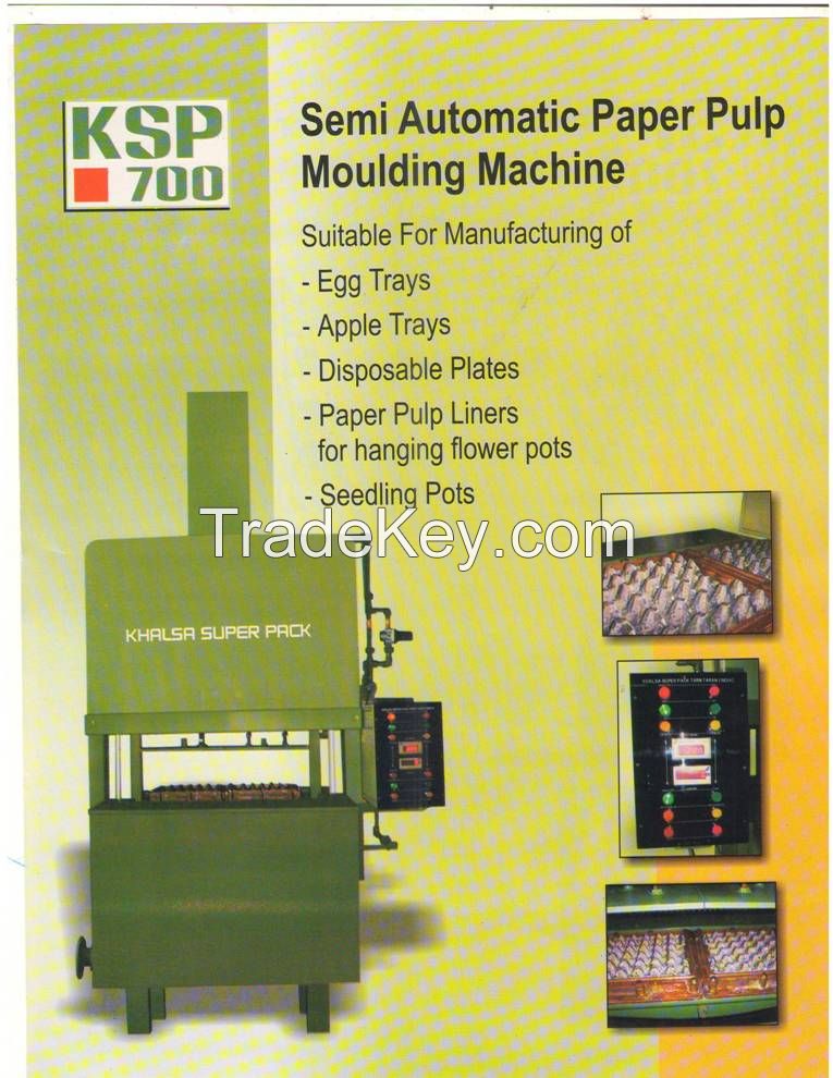 SMALL EGG TRAY MACHINE