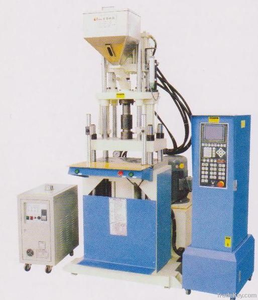 vertical injection plastic machine