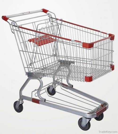 supermarket shopping trolley