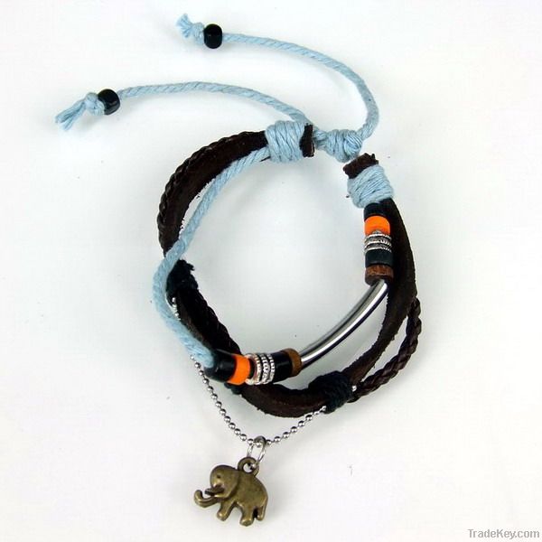 elephant pendant jewelry bracelet