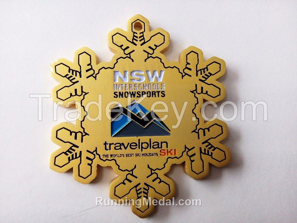 NSW Interschool Snow Sports Casting Running Medal