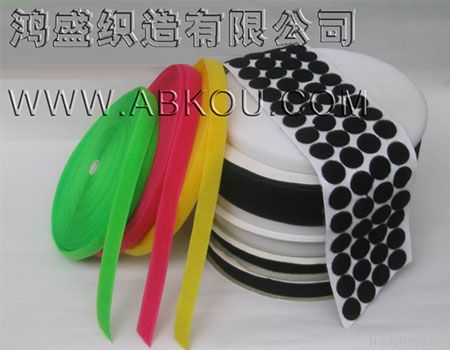 new style  dot nylon adhesive velcro tape