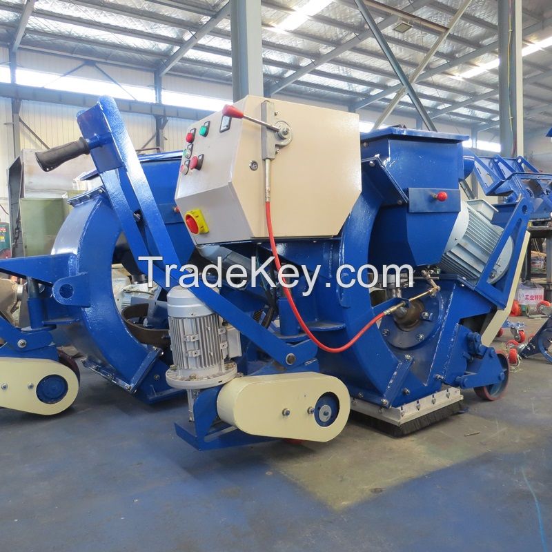 Portable shot blasting machine